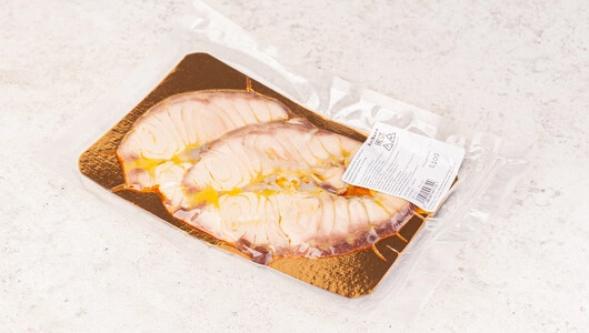 Осетр горячего копчения, 100 г