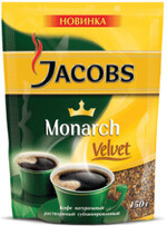 Кофе Jacobs Velvet 300 гр. м/у (9)/70 NEW