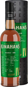 Виски ирландский «Kinahan's Quadrat № IV» в тубе, 0.7 л