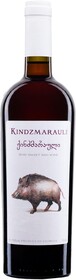 Вино Киндзмараули Рыбы-Бараны красное полусладкое Грузия, 0,75 л