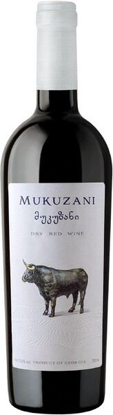 Вино Мукузани Рыбы-Бараны красное сухое Грузия, 0,75 л