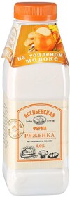 Ряженка Асеньевская ферма на топленом молоке 4% 0,45кг
