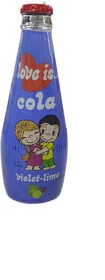 Напиток газированный Love is  Кола со вкусом фиалки и лайма, 300 мл., стекло