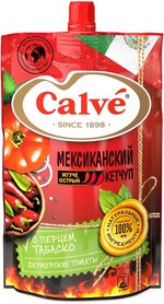 Кетчуп Calve Мексиканский 0,35кг