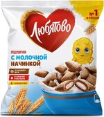 Подушечки Любятово 140г с молочной начинкой