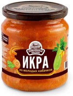 Икра Семилукская трапеза из молодых кабачков, 460 гр., стекло
