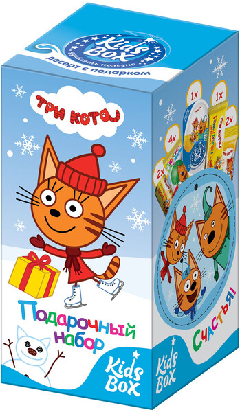 Подарочный набор ТРИ КОТА KIDS BOX