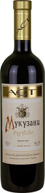 Вино красное сухое «ACT Мукузани», 0.75 л