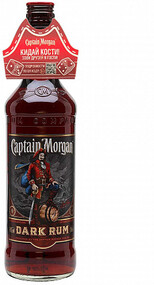 Ром «Captain Morgan Dark» + кубики, 0.5 л