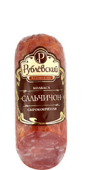 Колбаса Рублевский сальчичон сырокопченая, 350г