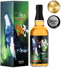 ВИСКИ ЯПОНСКИЙ «KUJIRA RYUKYU WHISKY 5 YEARS OLD WHITE OAK VIRGIN CASK» В ПОДАРОЧНОЙ УПАКОВКЕ, 0.7 Л