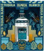 Спиртной напиток «Olmeca Blanco» в подарочной упаковке с двумя рюмками, 0.7 л