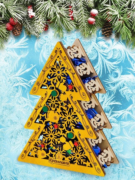 Кремлина / Конфеты Чернослив Ёлка 300 г