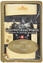 Ассорти из швейцарских сыров LeSuperbe (сыр Грюйер, сыр Фьор делле Альпи, сыр Швейцарский, сыр Зеннехес), 260г