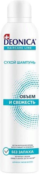 Шампунь для волос Deonica Объем и свежесть сухой 250мл