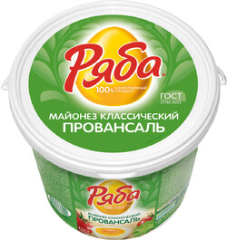 Майонез Ряба провансаль 50,5% 770г ведро