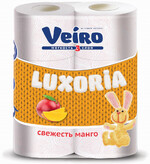 Бумага туалетная Linia Veiro luxoria aroma, 3 слоя, 6 рулонов