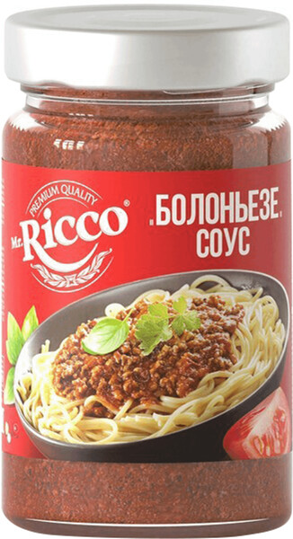 Соус Mr.Ricco Болоньезе 320г