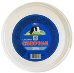Сметана Экомилк сливочная 20%, 5 кг., ведро