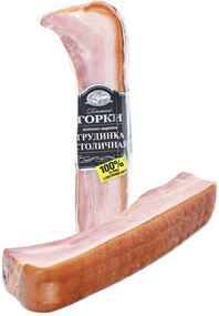 Грудинка Ближние горки Столичная варено-копченая, 350г