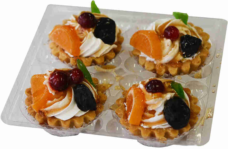 Пирожное песочное Смольнинский хлебозавод Ялта 340г пластик