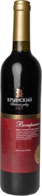 Вино красное сладкое «Крымский винный завод Воскресное», 0.7 л