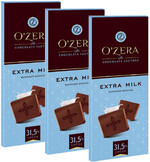 Молочный шоколад O'Zera Extra milk, 90 гр.