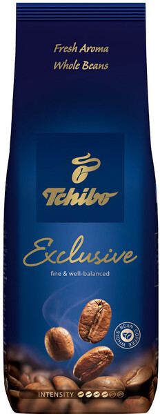 Tchibo Exclusive кофе в зернах, 250 г