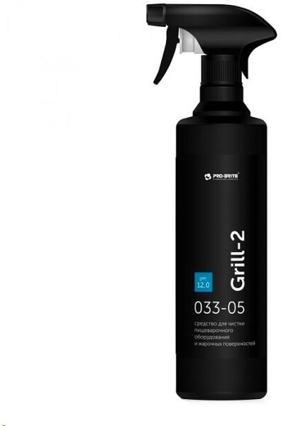Средство для чистки пищеварочного оборудования и жаропрочных   поверхностей Pro-Brite Grill-2 500 мл (готово к применению)