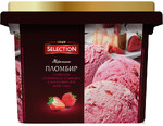 Мороженое Selection of O'KEY клубника со сливками в пинте 400г БЗМЖ