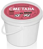 Сметана Бутербродов 20%  1 кг., ПЭТ