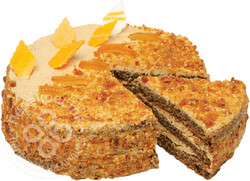 Торт Добрынинский Апельсиновая карамель 850г