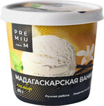 Мороженое ЛЕНТА PREMIUM Мадагаскарская ваниль, пломбир 14%, без змж, 80г