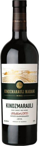 Вино Marani Kindzmarauli красное полусладкое 12,5% 0,75 л Грузия