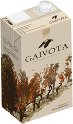 Вино красное сухое «Gaivota» Тетра Пак, 1 л