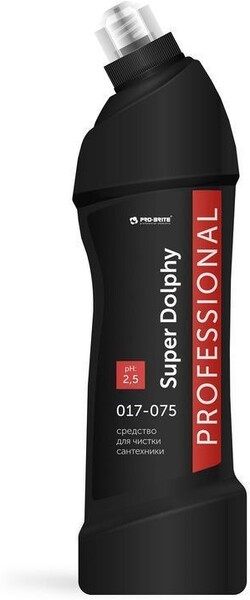 Чистящее средство Pro-Brite super dolphy для очистки сантехники изогнутое горло, 750 мл., ПЭТ