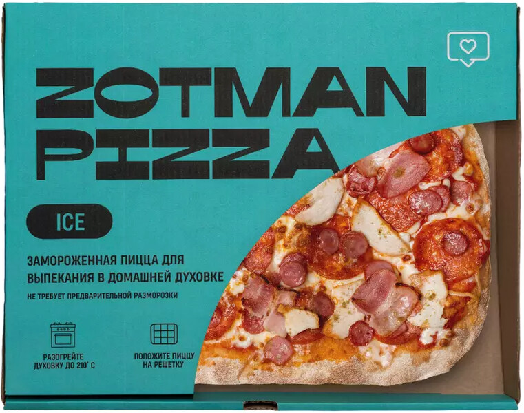  Пицца Zotman Супермясная острая 460&nbsp;г 