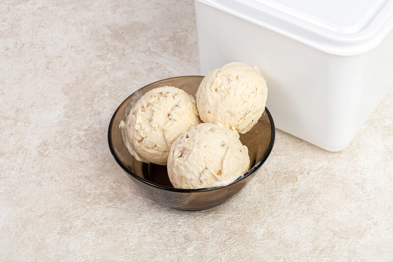 Мороженое сливочное «Халва с миндалем», вес