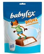 Шоколад BabyFox с молочной начинкой 120 гр., дой-пак