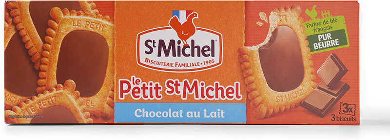 Печенье сливочное St Michel с шоколадом 132г, Франция