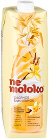Напиток овсяный Nemoloko ванильный обогащённый витаминами и минеральными веществами 1 л