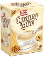 Напиток кофейный Torabika 3в1 Creamy Latte Сливочный Латте, 5х30 г
