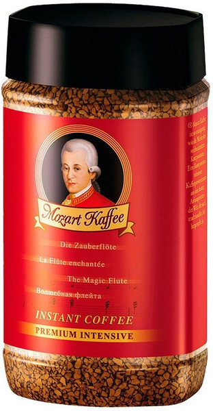 Кофе растворимый сублимированный Mozart Kaffee Premium, 100 г