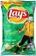 Чипсы картофельные Lay's Зеленый лук 90 г