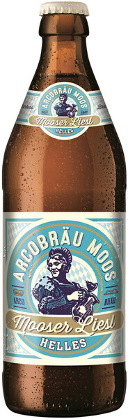 Пиво Arcobrau Mooser Liesl Helles светлое фильтрованное непастеризованное 5,3% 0,33 л