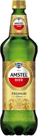 Пиво Amstel Премиум Пилсенер светлое фильтрованное пастеризованное 4,8% 1,25 л