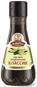 Соус-крем Кинто бальзамический классик, 195 гр., стекло