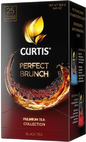 ЧАЙ ЧЕРНЫЙ «CURTIS» «PERFECT BRUNCH» 25пак*1,7гр., картон