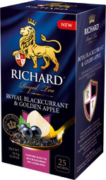 Чай черный Richard Royal смородина-яблоко в пакетиках 1,7 г х 25 шт