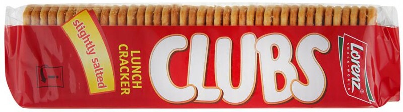 Крекер Clubs Lorenz соленый 180г